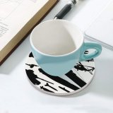 yanfind Ceramic Coasters (round) Battle M4 E 2C Armed Armored Vehicle Iraq Forces Howitzer  Cruise Family Game Intellectual Educational Game Jigsaw Puzzle Toy Set