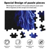 yanfind Picture Puzzle Abstract  Aroma Art Curve Dynamic Elegant Flow form Incense Magic Motion#380 Family Game Intellectual Educational Game Jigsaw Puzzle Toy Set