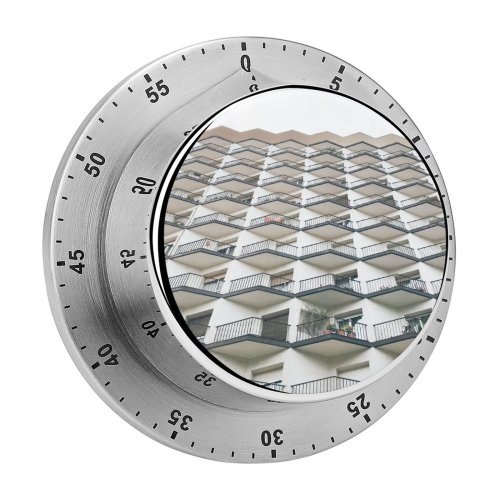 yanfind Timer Architecture Apartment Population Building Development Spain Europe Architectural Flower Blinds Window Pot 60 Minutes Mechanical Visual Timer
