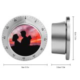 yanfind Timer Travis Grossen Love Couple Silhouette Sunset Romantic 60 Minutes Mechanical Visual Timer