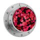yanfind Timer Aurora Nordstern Love Hearts Girly 60 Minutes Mechanical Visual Timer