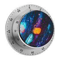 yanfind Timer  Lights Bokeh  Glass Drops 60 Minutes Mechanical Visual Timer
