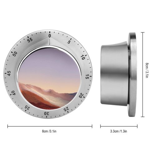 yanfind Timer Landscape Grass Field Hills Clear Sky Microsoft 60 Minutes Mechanical Visual Timer