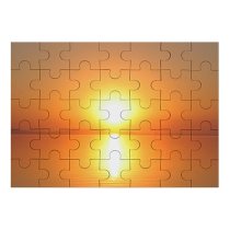 yanfind Picture Puzzle Sunset Horizon Sky  Sunrise Calm Afterglow Daytime Morning Sunlight Family Game Intellectual Educational Game Jigsaw Puzzle Toy Set