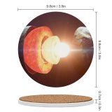 yanfind Ceramic Coasters (round) Vadim Sadovski Space   Fire  Light Family Game Intellectual Educational Game Jigsaw Puzzle Toy Set