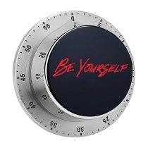 yanfind Timer Black Dark Quotes Be Yourself Be You Inspirational Quotes Dark Typography 60 Minutes Mechanical Visual Timer
