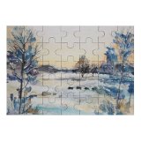 yanfind Picture Puzzle Portrait Family Game Intellectual Educational Game Jigsaw Puzzle Toy Set