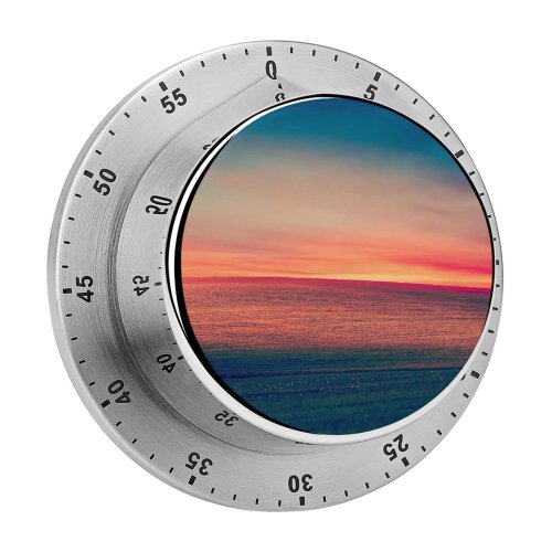 yanfind Timer  XP Landscape Hills Morning Light 60 Minutes Mechanical Visual Timer