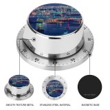 yanfind Timer Daniam Chou Hong Kong City Cityscape Nightlife Skyscrapers Waterfront Reflections River Nighttime 60 Minutes Mechanical Visual Timer