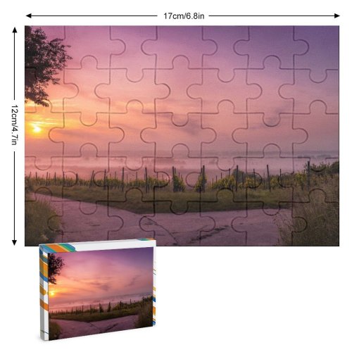 yanfind Picture Puzzle Images Landscape Sky Wallpapers Dusk Plant Outdoors Tree Scenery Stock Free Warm Family Game Intellectual Educational Game Jigsaw Puzzle Toy Set