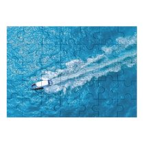 yanfind Picture Puzzle Tropical Coral Sky Speedboat Sea  Seascape  Vacation Italy Scenery Bay Family Game Intellectual Educational Game Jigsaw Puzzle Toy Set