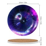 yanfind Ceramic Coasters (round) Stu Ballinger Abstract  CGI Purple Spectrum Glowing Family Game Intellectual Educational Game Jigsaw Puzzle Toy Set