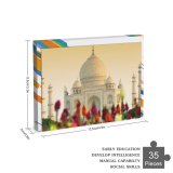 yanfind Picture Puzzle Taj Mahal Agra India UNESCO Heritage Wonders Family Game Intellectual Educational Game Jigsaw Puzzle Toy Set