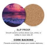 yanfind Ceramic Coasters (round) Vibes Outdoors Sunrise Sunset Magic Positive Good Supernatural Sea PNG Ocean Beach Family Game Intellectual Educational Game Jigsaw Puzzle Toy Set