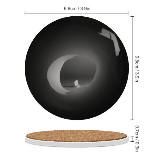 yanfind Ceramic Coasters (round) High Images Photo Tunnel Mood Contrast Too Experimental Quiet Lonely Wallpapers Spooky Family Game Intellectual Educational Game Jigsaw Puzzle Toy Set