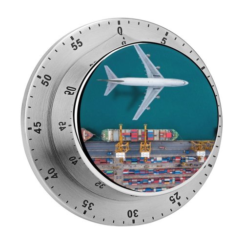 yanfind Timer Above  Container Tall Structure Land Room Harbor Delivering Truck Warehouse Storage 60 Minutes Mechanical Visual Timer