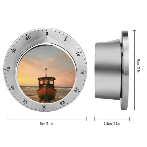 yanfind Timer Space Structure Sea Anchored Taken Over Built Outdoors Beach Device Horizon Romantic 60 Minutes Mechanical Visual Timer