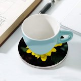 yanfind Ceramic Coasters (round) Plants Images Wallpapers Plant Asteraceae  Flower Daisy Pollen Petal Daisies Free Family Game Intellectual Educational Game Jigsaw Puzzle Toy Set