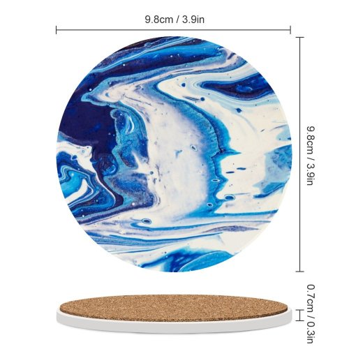 yanfind Ceramic Coasters (round) Decoration Futuristic  Glitter Social Event Curve Glittering Shiny Purple Fantasy Ireland001 Family Game Intellectual Educational Game Jigsaw Puzzle Toy Set