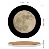 yanfind Ceramic Coasters (round) Images Space Fall Autumn Night Outer Autumnal Astronomy Sky Wallpapers Halloween Outdoors_002 Family Game Intellectual Educational Game Jigsaw Puzzle Toy Set