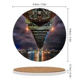 yanfind Ceramic Coasters (round) Trey Ratcliff Sydney Harbour  Australia Cityscape River Reflection Night Lights Sky Family Game Intellectual Educational Game Jigsaw Puzzle Toy Set