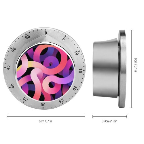 yanfind Timer Abstract  Light 60 Minutes Mechanical Visual Timer