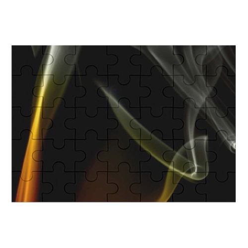 yanfind Picture Puzzle Abstract  Aroma Art Curve Dynamic Elegant Flow form Incense Magic Motion#364 Family Game Intellectual Educational Game Jigsaw Puzzle Toy Set