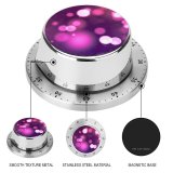 yanfind Timer Abstract Bokeh Purple Sparkles 60 Minutes Mechanical Visual Timer