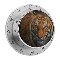 yanfind Timer Bengal  Closeup Big Cat Wild 60 Minutes Mechanical Visual Timer