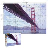 yanfind Picture Puzzle Golden Gate  California  Francisco Suspension Fixed  Cable Stayed Sky Family Game Intellectual Educational Game Jigsaw Puzzle Toy Set