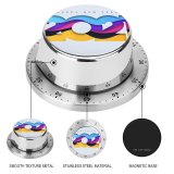 yanfind Timer Celebrations Year Happy Colorful 60 Minutes Mechanical Visual Timer