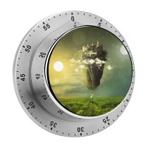 yanfind Timer Comfreak Fantasy   Girl Clouds Mystic Landscape Dream Castle Sky 60 Minutes Mechanical Visual Timer