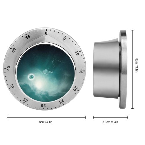 yanfind Timer Comfreak Space Astronaut Space Travel Gravity  Nebula Universe Galaxy  Astronomy 60 Minutes Mechanical Visual Timer
