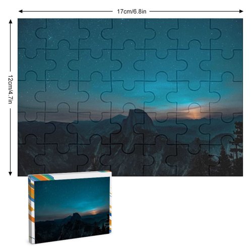 yanfind Picture Puzzle Images Space Night Yosemite Starry HQ Landscape Half Sky Wallpapers  Free Family Game Intellectual Educational Game Jigsaw Puzzle Toy Set
