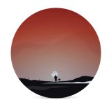 yanfind Ceramic Coasters (round) Dpcdpc Movies Mandalorian  Wars Dark Sky Family Game Intellectual Educational Game Jigsaw Puzzle Toy Set
