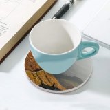 yanfind Ceramic Coasters (round) Fir Images Cliff Wallpapers Plant  Outdoors Tree Scenery Abies Snowdon Road Family Game Intellectual Educational Game Jigsaw Puzzle Toy Set