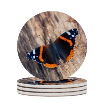 yanfind Ceramic Coasters (round) Antenna Insect Autumn Nymphalid Natural Admiral Beauty Butterfly Wing Outdoors Hungary Arthropod002 Family Game Intellectual Educational Game Jigsaw Puzzle Toy Set