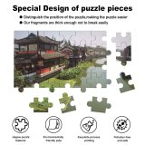 yanfind Picture Puzzle Chinese Riverbank Architecture Town Shanghai Canal Destinations Place Tradition Famous River Travel Family Game Intellectual Educational Game Jigsaw Puzzle Toy Set