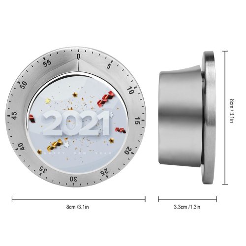 yanfind Timer Celebrations Year Ribbons Party  Sparkling Happy 60 Minutes Mechanical Visual Timer
