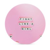 yanfind Ceramic Coasters (round) Sincerely Media Quotes Fight Like Girl Letters Girly Popular Quotes Family Game Intellectual Educational Game Jigsaw Puzzle Toy Set
