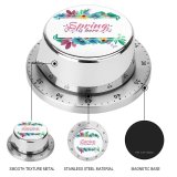 yanfind Timer Decor   Hydrangea Invite Wedding Badge Romantic Detail Summer Happy Beautiful 60 Minutes Mechanical Visual Timer