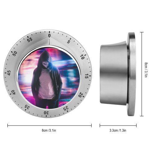 yanfind Timer Ritvikshukla Anonymous Neon City Lights Urban Light Trails 60 Minutes Mechanical Visual Timer