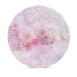 yanfind Ceramic Coasters (round) Flowers Cherry  Flowers Cherry Tree Girly Spring Family Game Intellectual Educational Game Jigsaw Puzzle Toy Set