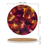 yanfind Ceramic Coasters (round) Tim Mossholder Maple Leaves Autumn Foliage Fallen Family Game Intellectual Educational Game Jigsaw Puzzle Toy Set