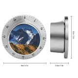 yanfind Timer Sven Muller Meije Mountains Alps Landscape 60 Minutes Mechanical Visual Timer