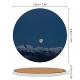 yanfind Ceramic Coasters (round) Images Space Night HQ Alps Landscape Public Outer Astronomy Sky Wallpapers Family Game Intellectual Educational Game Jigsaw Puzzle Toy Set