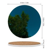 yanfind Ceramic Coasters (round) Images Space Night Starry Outer Astronomy Sky Wallpapers Knoxville Outdoors Tree Free Family Game Intellectual Educational Game Jigsaw Puzzle Toy Set