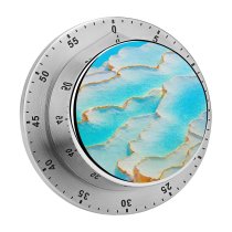 yanfind Timer Talip ÇETİN Travertines Pamukkale Thermal Pools Limestone 60 Minutes Mechanical Visual Timer