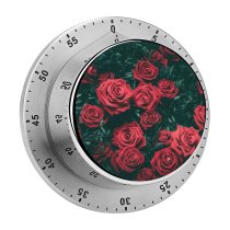 yanfind Timer Biel Morro Flowers Dark Roses Floral  Bloom Closeup Beautiful 60 Minutes Mechanical Visual Timer