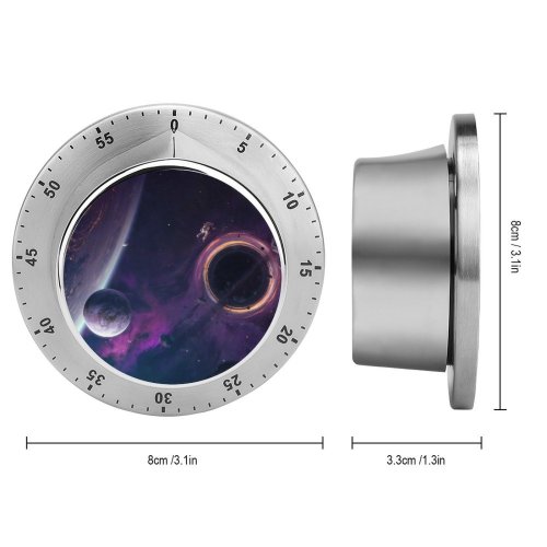 yanfind Timer Tobias Roetsch Space Astronaut  Celestial Hole Asteroids 60 Minutes Mechanical Visual Timer